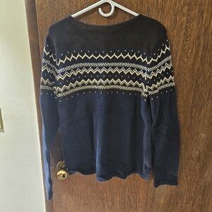 Eddie bauer men's vintage fair Isle sweater